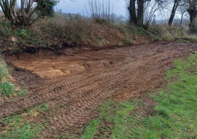Travaux de mini-pelle